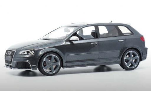 Modelauto Audi RS3 sportback (8P) metallic grijs 2011 1/18 DNA Collectibles