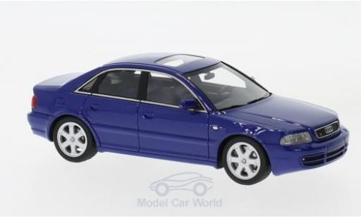 Modelauto Audi S4 berline (B5) blauw 1997 1/43 DNA Collectibles