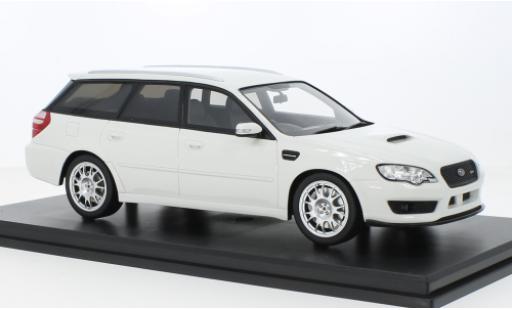 Modelauto Subaru Legacy Touring Wagon STI wit 2007 1/18 DNA Collectibles