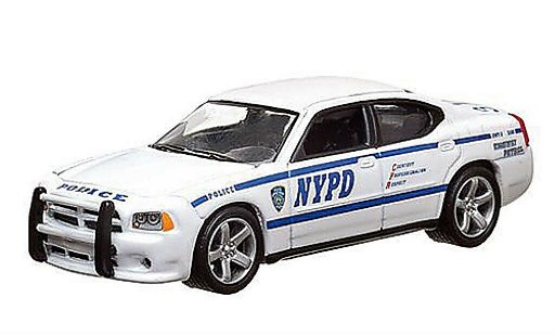 Dodge Charger police 1/64 Greenlight NYPD Politie (USA) 2010 modelauto