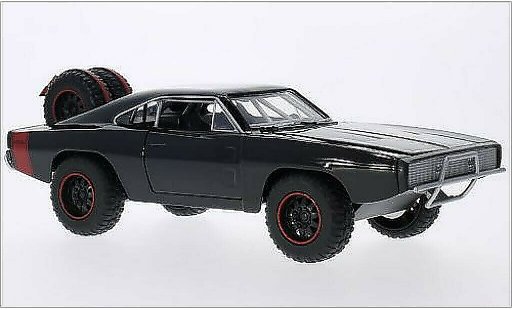 Dodge Charger R/T 1/24 Jada Toys Off Road zwart 1970 modelauto