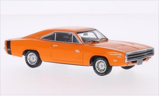 Dodge Charger R/T 1/43 Greenlight oranje 1970 modelauto