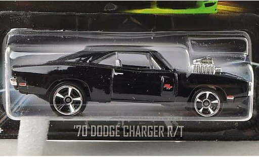 Dodge Charger tuning 1/64 Hot Wheels R/T zwart Fast & Furious 1970 modelauto