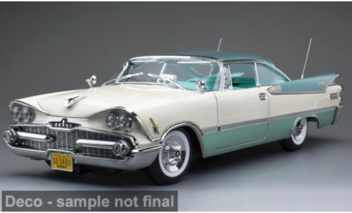 Modelauto Dodge Custom Royal Lancer Coupe Hard Top turquoise/beige 1959 1/18 Sun Star