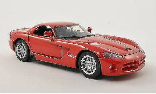 Dodge Viper SRT 10 1/24 Motormax - Hard Top rood 2003 modelauto