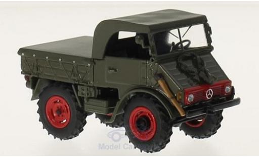 Modelauto Mercedes Unimog Base olijfgroen 1953 1/43 Dongguan