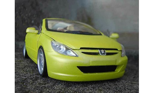 Peugeot 307 CC 1/18 Solido jantes 17 pouces modelauto