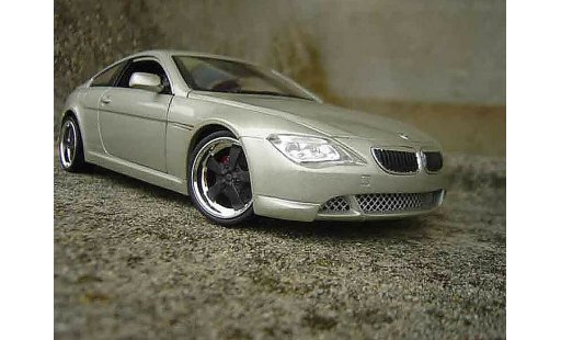 Bmw 645 Cabriolet 1/18 Hot Wheels E63 ci coupe grijs metallized jantes zwarts modelauto