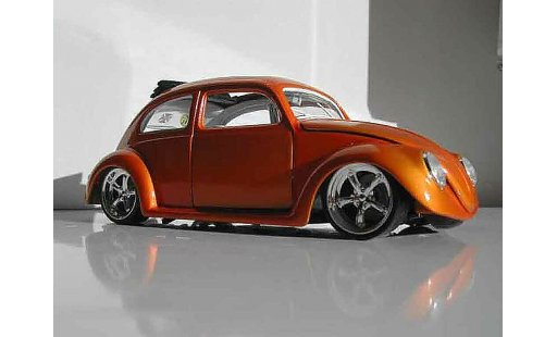 Volkswagen Kafer Base 1/18 Burago ovale custom modelauto