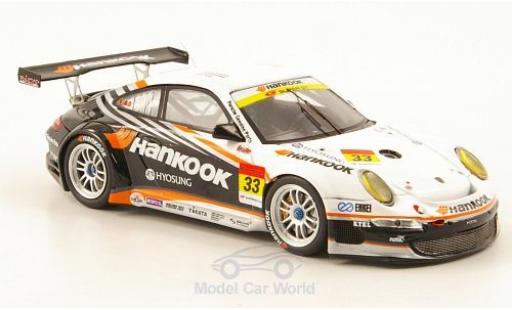 Modelauto Porsche 911 GT3 No.33 Hankook Super GT300 2010 M.Kinoshita/M.Kageyama/T.Fujii 1/43 Ebbro