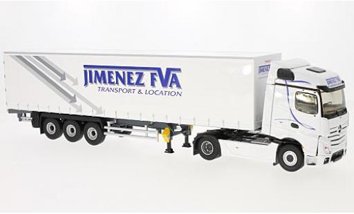 Modelauto Mercedes Actros Base 2 Tautliner Jimenez 1/43 Eligor