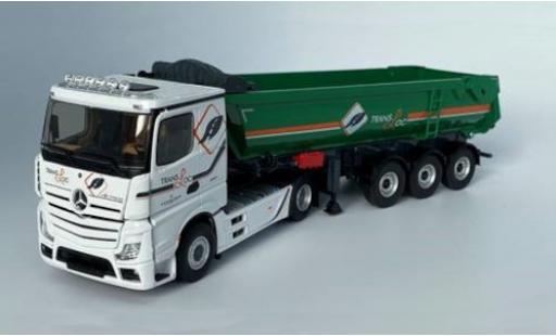 Modelauto Mercedes Actros Base 5 FD TransLoc Muldenkippersattelzug 1/43 Eligor