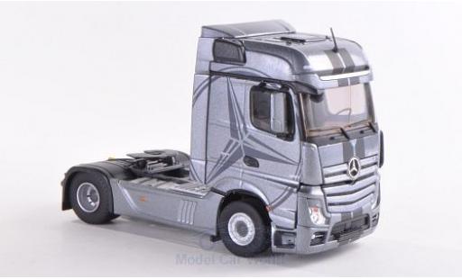 Modelauto Mercedes Actros Bigspace 2 grijs 1/43 Eligor