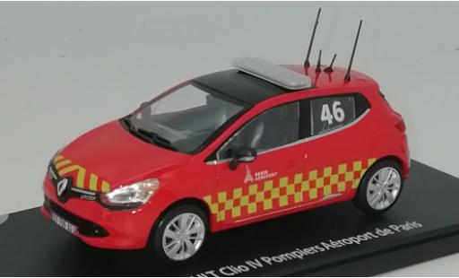 Modelauto Renault Clio RS IV Brandweer - Aeroport de Paris 2014 No.46 1/43 Eligor