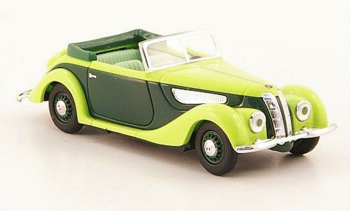 EMW 327 Cabriolet 1/87 Busch groen/groen CMD-Ausfuhrung modelauto
