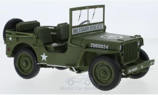 Modelauto Jeep Willys Militaire MB olijfgroen 1941 1/18 Ertl