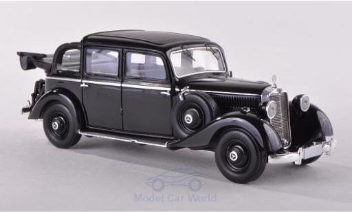 Modelauto Mercedes 260 Base D Pullmann Landaulet zwart 1936 ge&Atilde;&para;ffnet 1/43 Esval Models