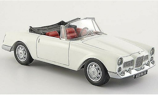 Facel Vega Facellia Cabriolet 1/43 Neo F 2 DHC wit 1961 modelauto
