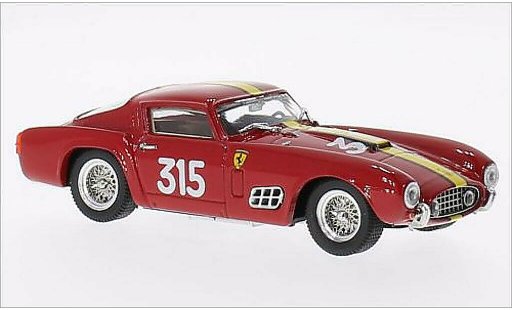 Ferrari 250 GT 1/43 Brumm Berlinatta PL No.315 Ecurie Francorchamps Giro di Sicilia 1957 modelauto