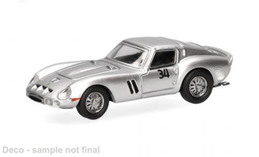 Modelauto Ferrari 250 GTO grijs 1/87 Micro City 87