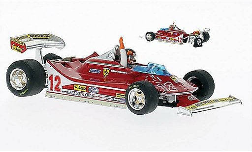 Ferrari 312 T4 1/43 Brumm No.12 GP Niederlande 1979 modelauto
