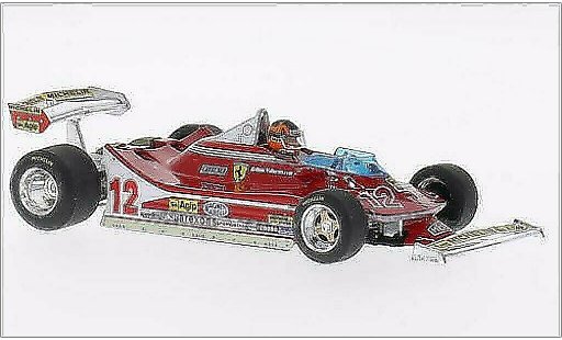 Ferrari 312 T4 1/43 Brumm No.12 Scuderia GP Holland 1979 modelauto