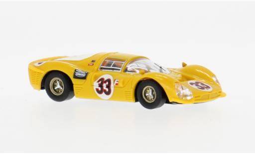 Modelauto Ferrari 330 Coupe P3 Daytona 1967 #33 W.Mairesse/J.Blaton 1/87 Brekina