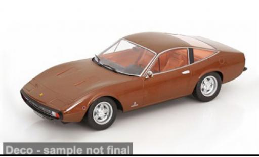 Modelauto Ferrari 365 GTC 4 bronze 1971 1/18 KK Scale