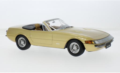 Modelauto Ferrari 365 GTS/4 Daytona Spider beige 1969 1/18 KK Scale