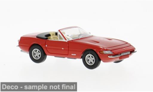 Modelauto Ferrari 365 GTS/4 Daytona Spider rood 1971 1/87 Brekina