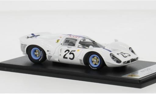 Modelauto Ferrari 412 course P 24h Le Mans 1967 #25 P.Rodriguez/G.Baghetti 1/43 Look Smart