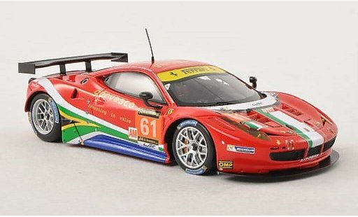 Ferrari 458 Italia GT2 1/43 Fujimi No.61 AF Corse 24h Le Mans 2013 /M.Cioci modelauto