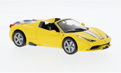 Modelauto Ferrari 458 Speciale A geel 2013 .-133 1/43 SpecialC