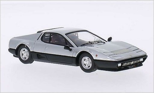 Ferrari 512 Coupe 1/43 Best grijs/mat-zwart 1976 modelauto