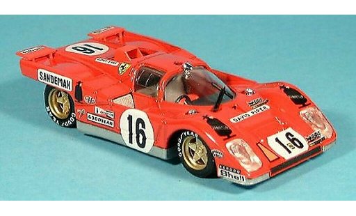 Ferrari 512 M 1/43 Brumm 4th Scuderia David Piper Craft-Wier modelauto