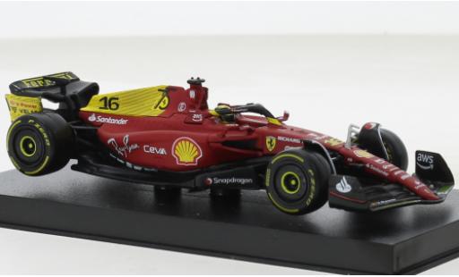 Modelauto Ferrari F1 F1-75 -75 formule 1 GP Monza 2022 Scuderia #16 C.Leclerc Bburago 1/43 Burago
