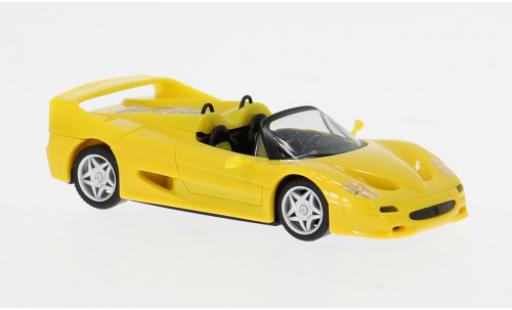 Modelauto Ferrari F50 Spider geel 1/87 Herpa