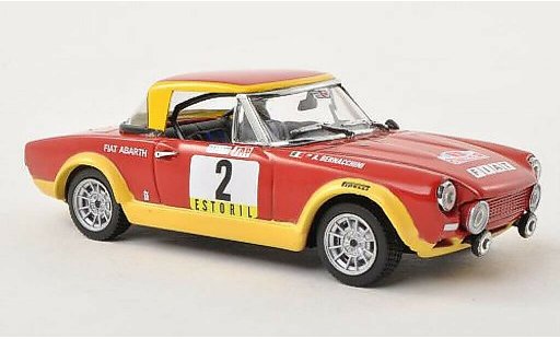 Fiat 124 Abarth 1/43 Vitesse No.2 Rally Portugal 1974 /A.Bernacchini modelauto