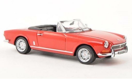 Fiat 124 Sport Spider 1/43 Vitesse BS rood 1970 modelauto