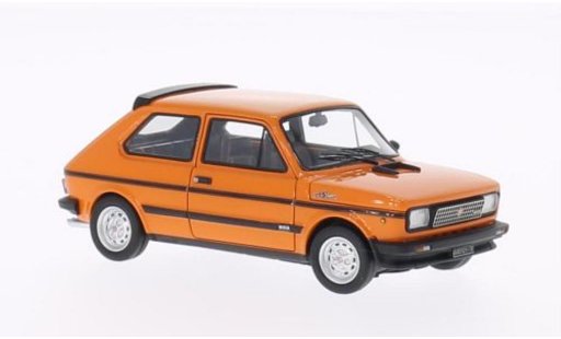 Fiat 127 Sport 1/43 Neo 70 HP oranje 1980 modelauto