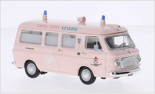 Fiat 238 Van 1/43 Rio Croze Rossa Celeste Milano modelauto