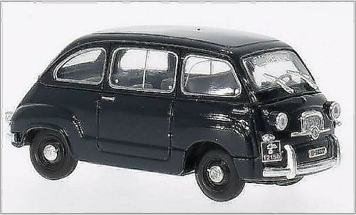 Fiat 600 Multipla 1/43 Brumm Carabinieri 1956 modelauto