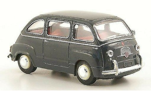 Fiat 600 Multipla 1/87 Brekina grijs 1956 modelauto