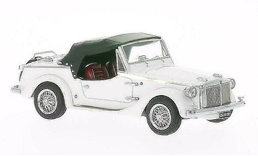 Fiat 850 Siata Spring 1/43 Kess Spider Soft-Top wit 1967 modelauto