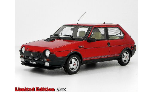 Fiat Ritmo Abarth 1/18 Laudoracing Models LM089 rood modelauto