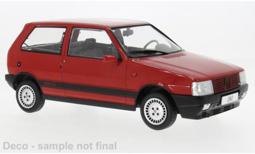 Modelauto Fiat Uno Turbo i.e. ie rood 1984 1/18 MCG