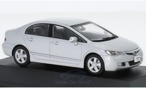 Modelauto Honda Civic Base grijs RHD 2006 1/43 First 43 Models