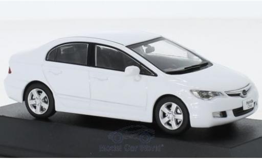 Modelauto Honda Civic Base wit RHD 2006 1/43 First 43 Models