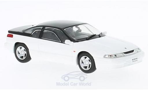 Modelauto Subaru Alcyone Base Svx wit/zwart RHD 1991 1/43 First 43 Models