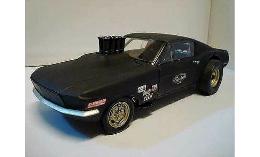 Ford Mustang Gasser 1/18 GMP drag pork chop flat black modelauto